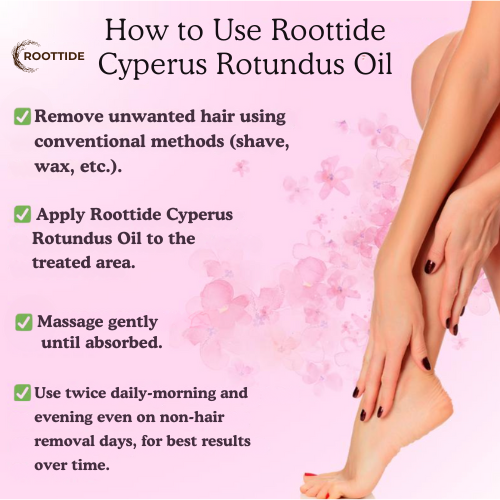 Roottide Cyperus Rotundus Oil